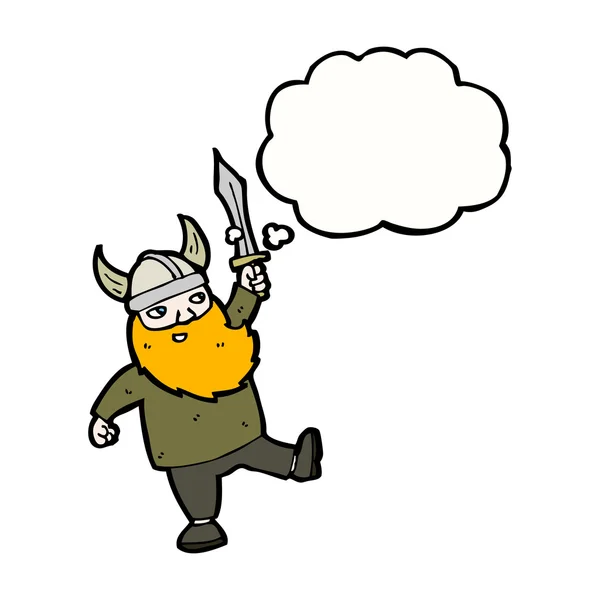 Heureux viking — Image vectorielle