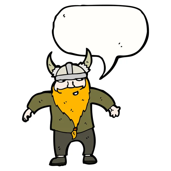 Viking Adam — Stok Vektör