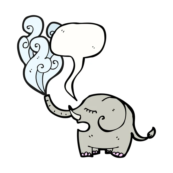 Elefante — Vector de stock