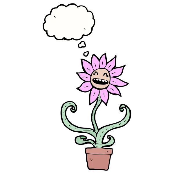 Fleur rétro — Image vectorielle