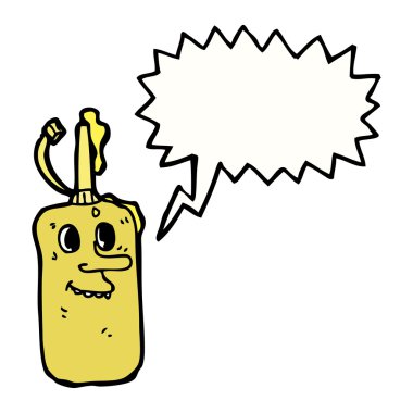 hardal şişesi retro