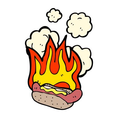 Hotdog yanma