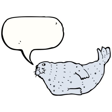 Beyaz bir arka plan üzerinde mühür