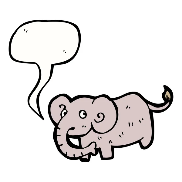 Éléphant — Image vectorielle