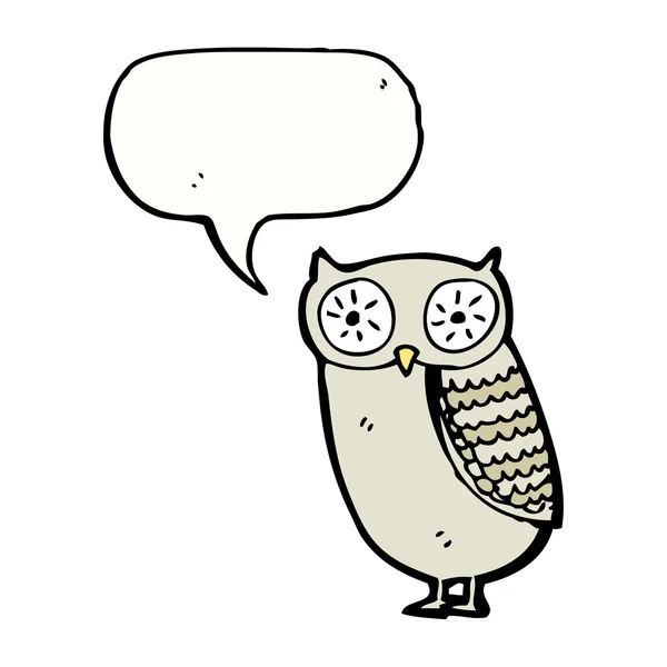 Wise owl — Stock Vector