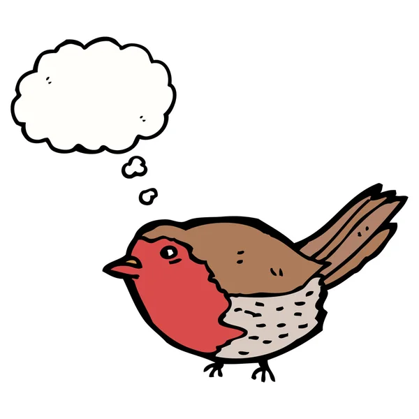 Cute robin — Stock Vector