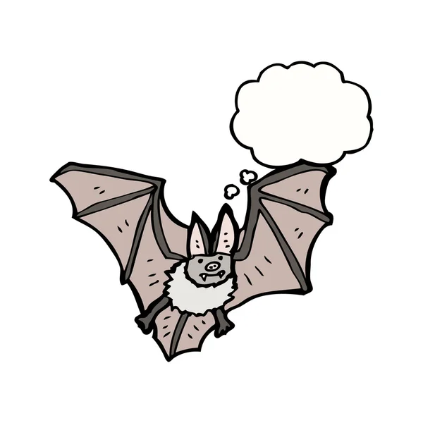 Flying bat — Stock Vector