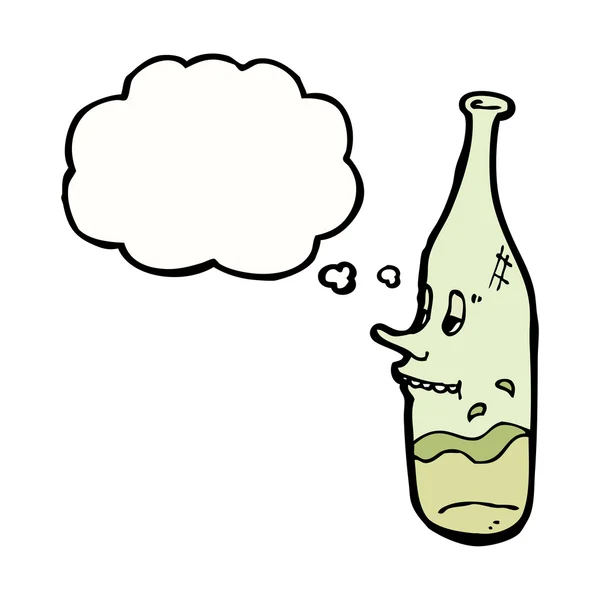 Bouteille de vin — Image vectorielle