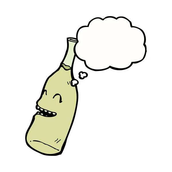 Sticlă de vin — Vector de stoc