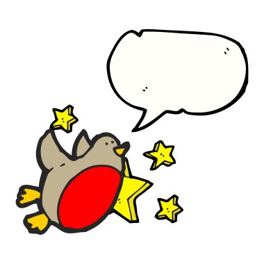 büyülü uçuş Noel robin