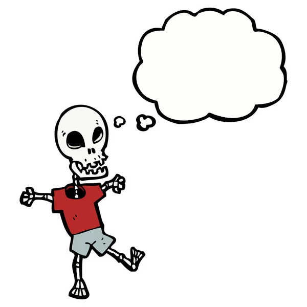 Esqueleto divertido — Archivo Imágenes Vectoriales
