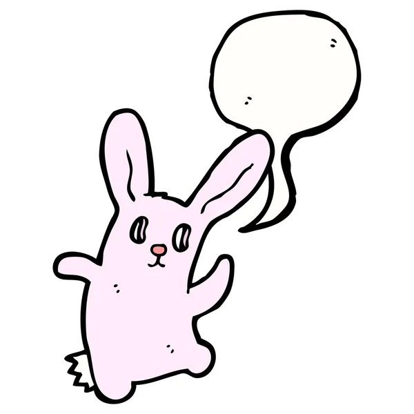 Lapin fantôme lapin — Image vectorielle