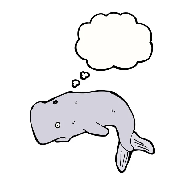 鲸鱼与语音泡沫 — 图库矢量图片
