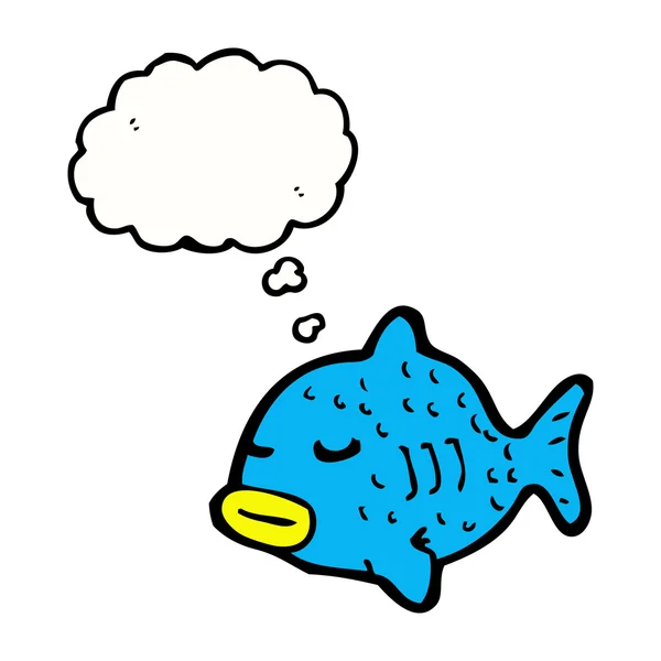 Poisson bleu — Image vectorielle