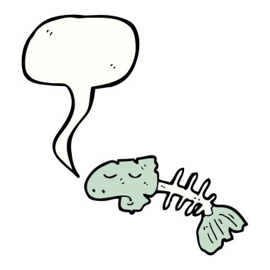 eski balık kemikleri