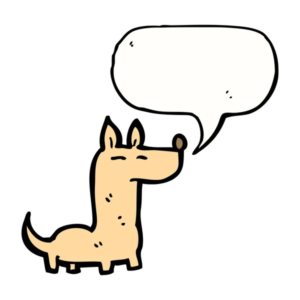 Pequeño perro — Vector de stock