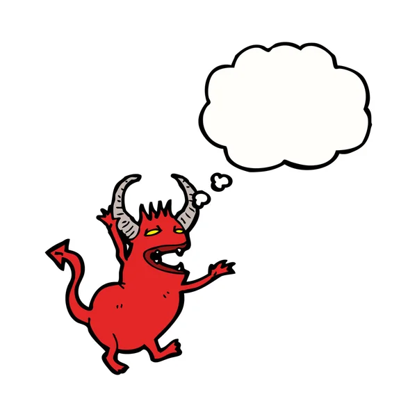 Pequeño diablo — Vector de stock