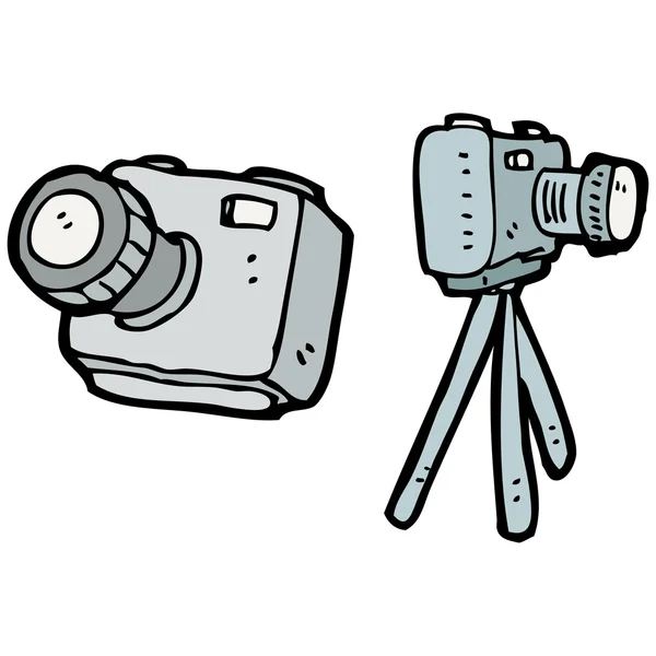 Camera set — Stock Vector