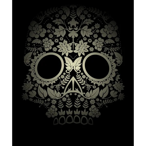 Skull pattern — Stock Vector