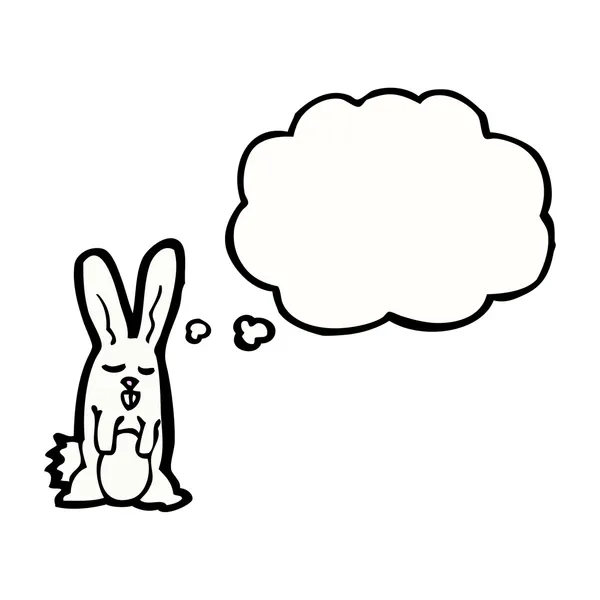 Lapin au chapeau — Image vectorielle