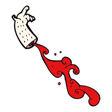 işaretleme kol kan squirting