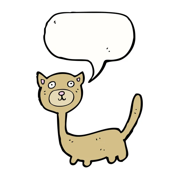 Chat mignon — Image vectorielle