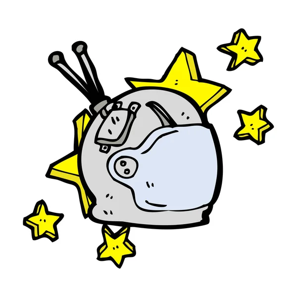 Шлем астронавта — стоковый вектор