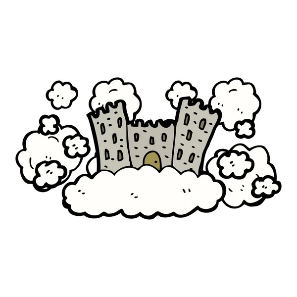 Castello galleggiante — Vettoriale Stock