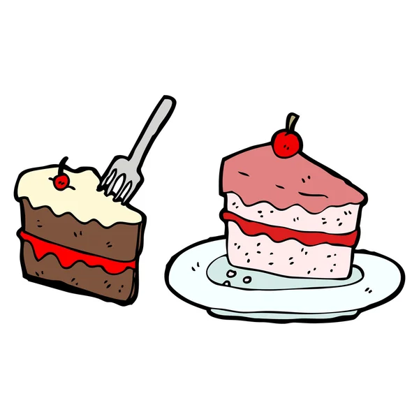 Вкусные торты — стоковый вектор