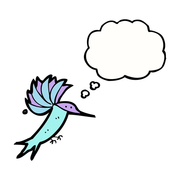 Letící kolibřík — Stockový vektor