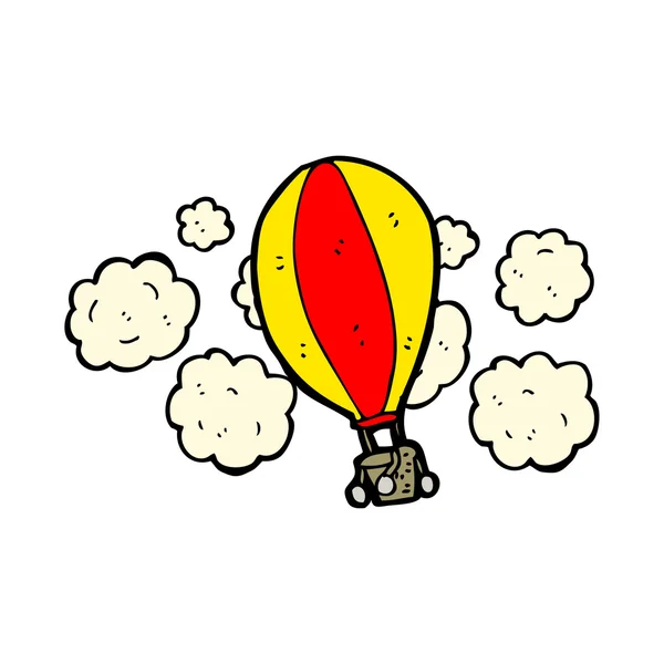 Летающие воздушные шары — стоковый вектор
