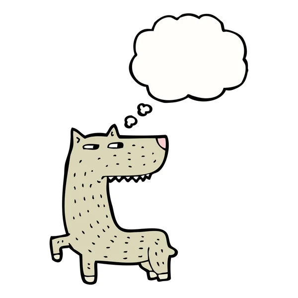 Gros méchant loup — Image vectorielle