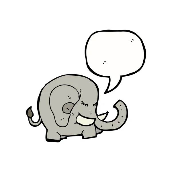 Elefante — Vector de stock
