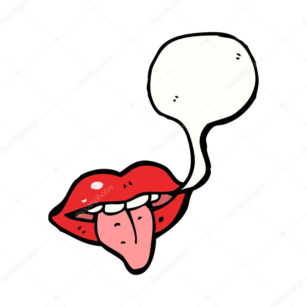 Mouth sticking out tongue Stock Vector Image by ©lineartestpilot 20871663