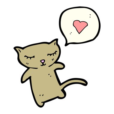 Şirin kedi.