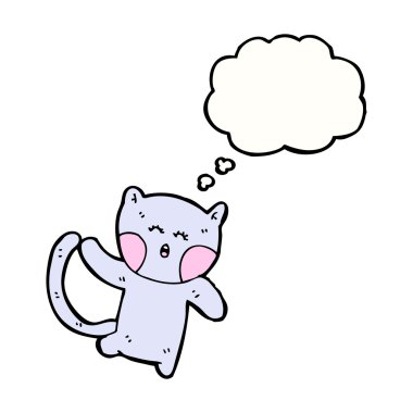 beyaz zemin üzerinde komik kedi