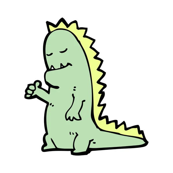 クールな恐竜 — ストックベクタ