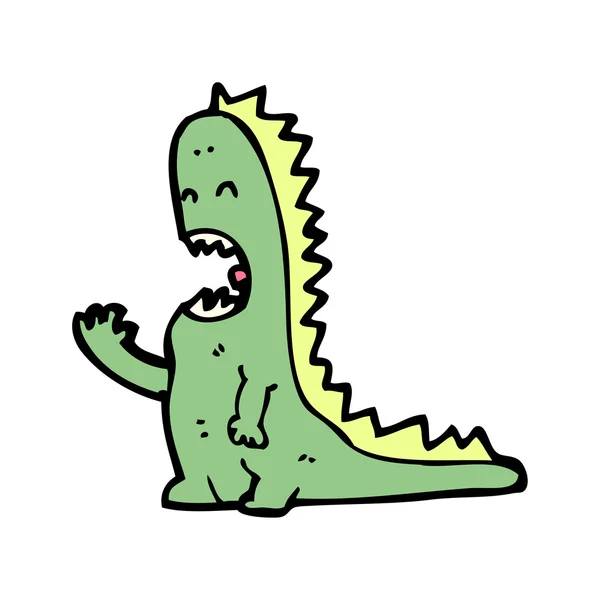 Dinosaure affamé — Image vectorielle