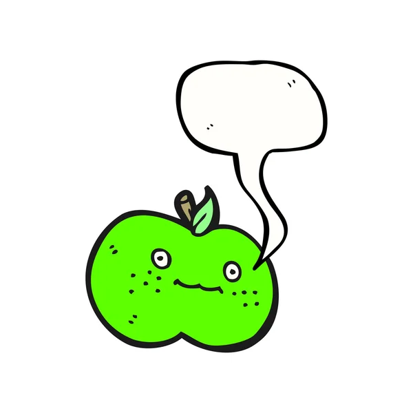 可爱的苹果 — 图库矢量图片