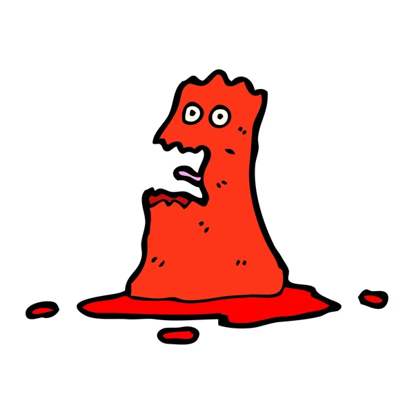 Weird blob monster — Stockvector