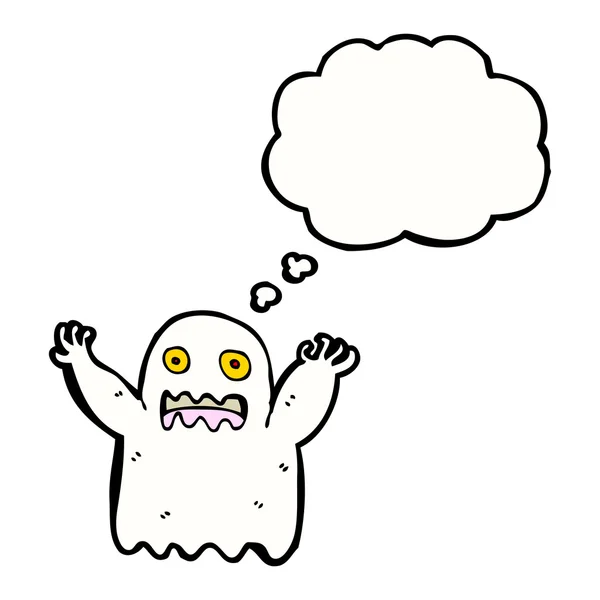 恐ろしい幽霊 — ストックベクタ