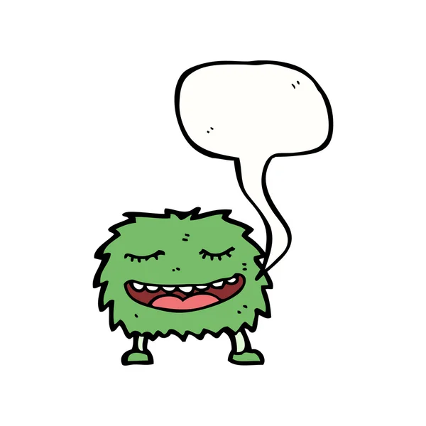 Kleine groene monster — Stockvector