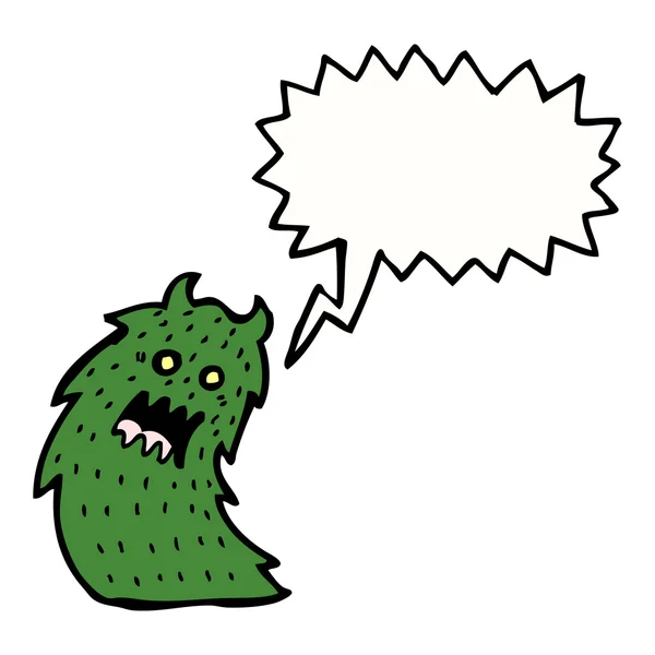 Groene monster — Stockvector