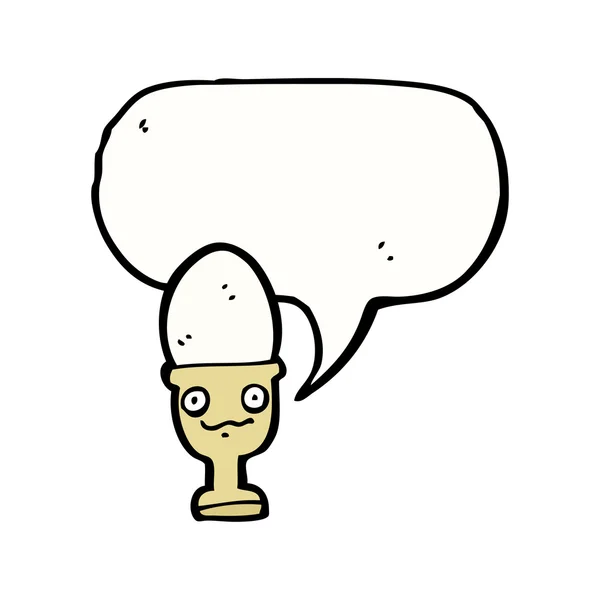 Ägg cup — Stock vektor