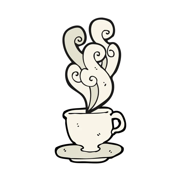 Hot cup of tea — Stock Vector