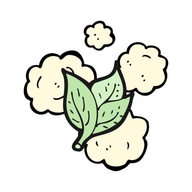 Beyaz arkaplanda yaprak