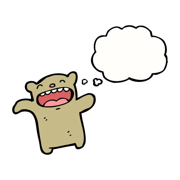 Γέλιο το μικρό αρκουδάκι — Διανυσματικό Αρχείο