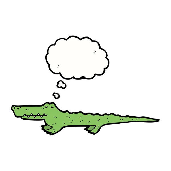 Crocodilo — Vetor de Stock