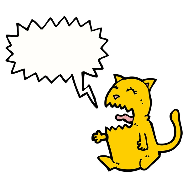 แมวโกรธ — ภาพเวกเตอร์สต็อก