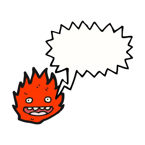 Flamme — Image vectorielle